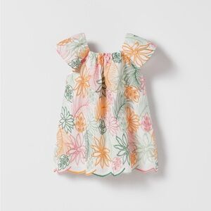 ZARA Floral Kids dress